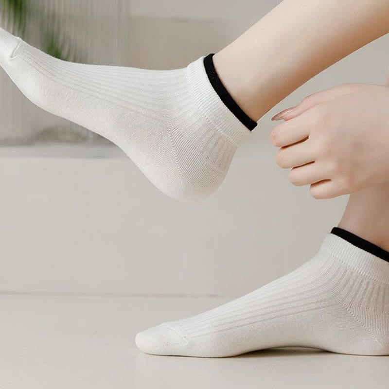 Chaussettes simples et polyvalentes (12 paires)