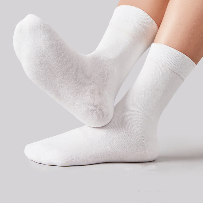 Chaussettes en coton élégantes grande taille (5 paires)