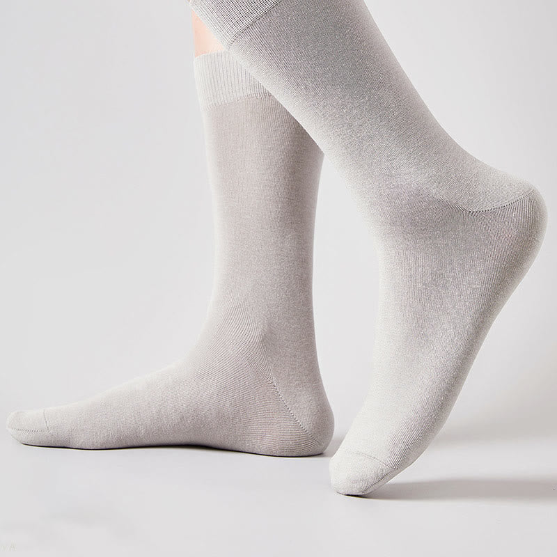Chaussettes en coton élégantes grande taille (5 paires)