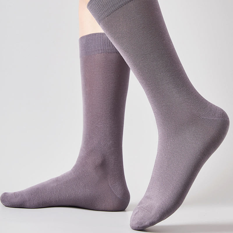 Chaussettes en coton élégantes grande taille (5 paires)