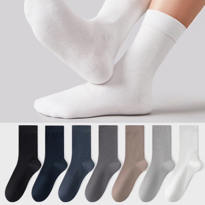 Chaussettes en coton élégantes grande taille (5 paires)