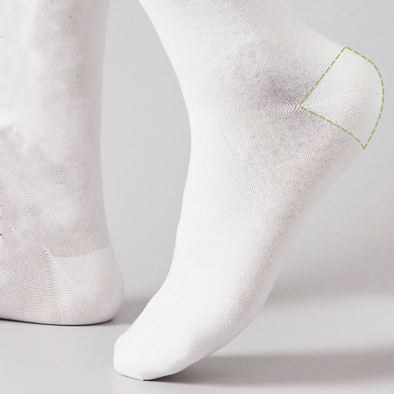 Chaussettes en coton élégantes grande taille (5 paires)