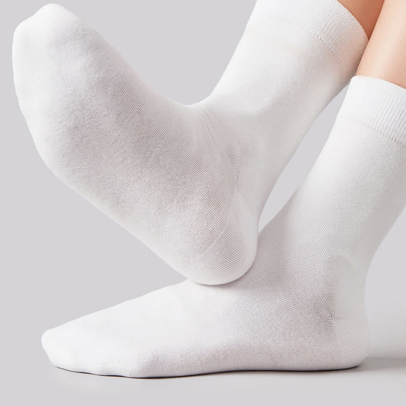 Chaussettes en coton élégantes grande taille (5 paires)