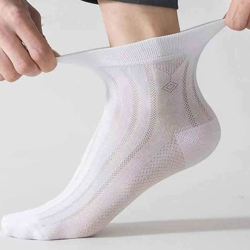 Chaussettes transparentes en soie glacée grande taille (4 paires)