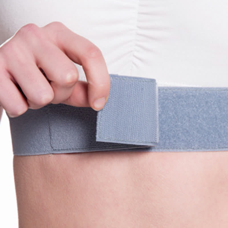 Ceinture correctrice de posture bossue invisible grise