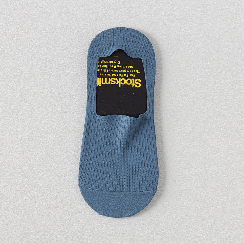 Chaussettes classiques gaufrées invisibles grande taille (6 paires)