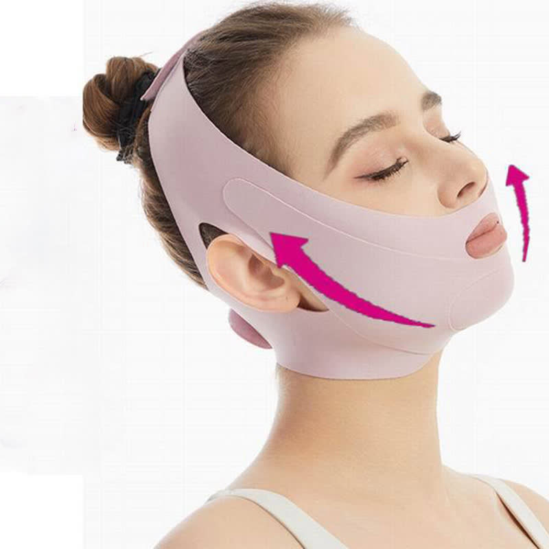Masque à sangle velcro pour lifting du visage