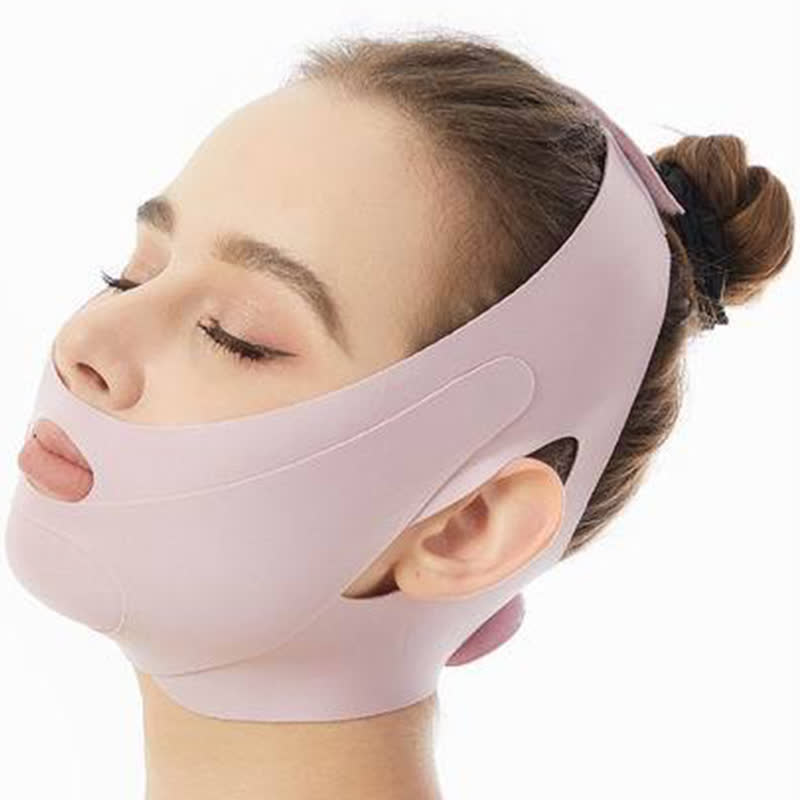 Masque à sangle velcro pour lifting du visage
