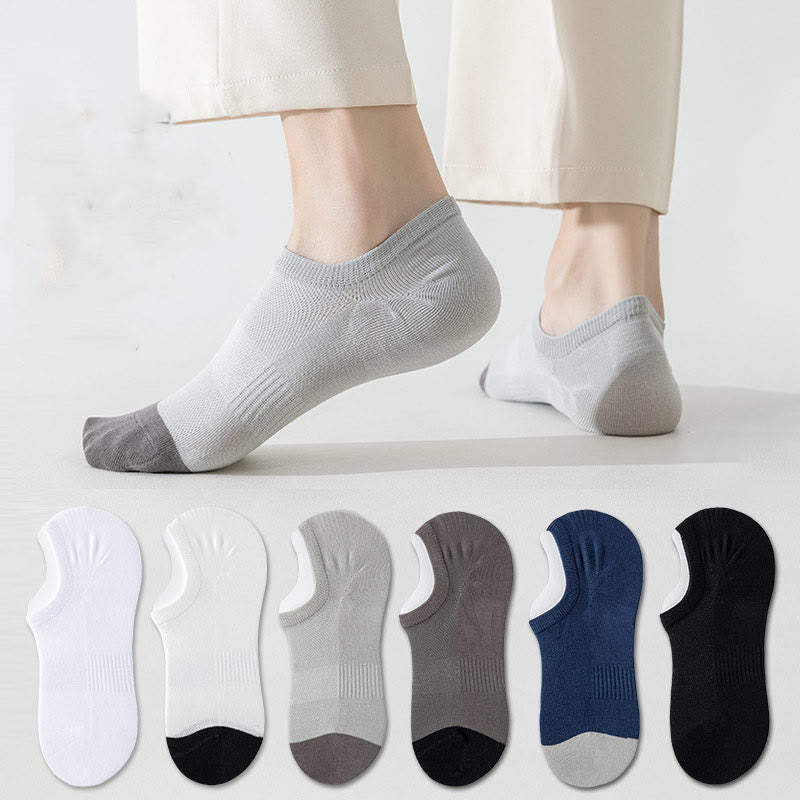 Chaussettes classiques assorties aux chevilles grande taille (6 paires)