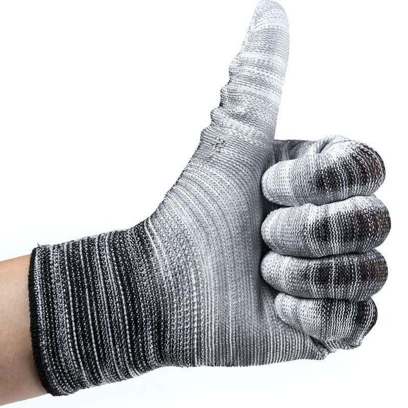 Gants de travail antidérapants, résistants à l'usure et à rayures (24 paires)