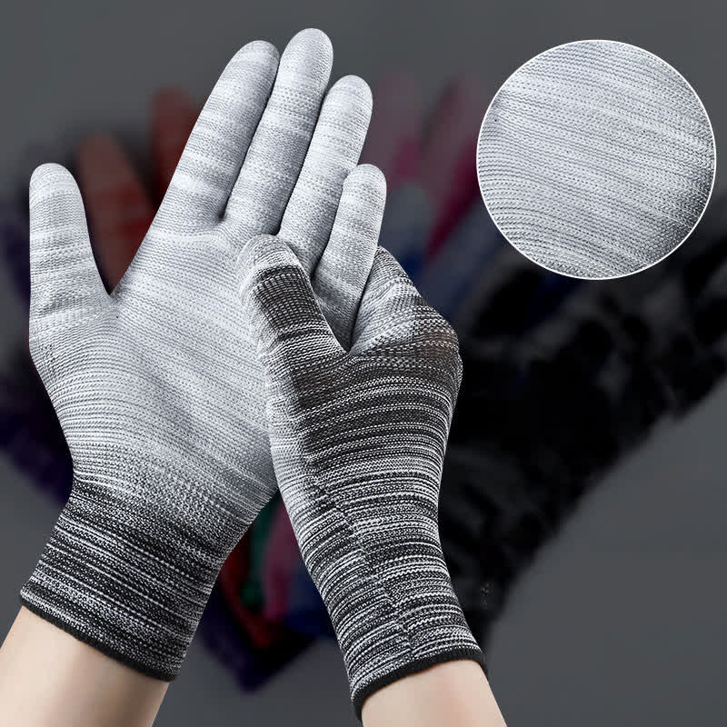 Gants de travail antidérapants, résistants à l'usure et à rayures (24 paires)