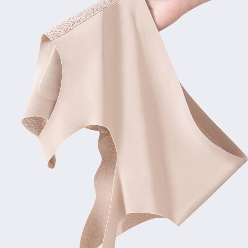 Soutien-gorge sans armatures à fermeture frontale en jacquard