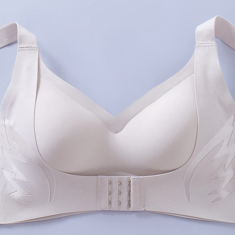 Soutien-gorge sans fil à fermeture avant réglable
