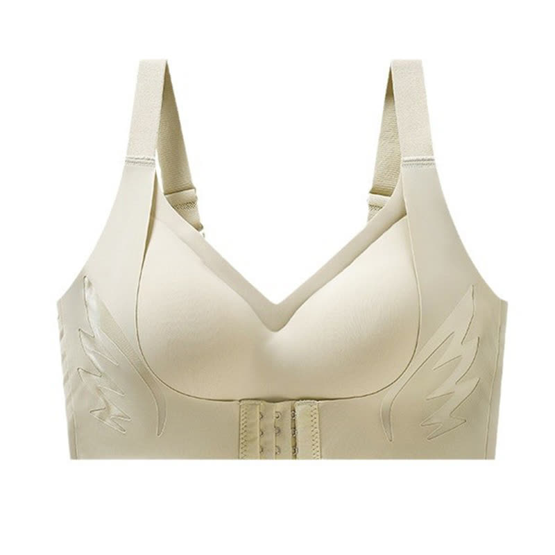 Soutien-gorge sans fil à fermeture avant réglable