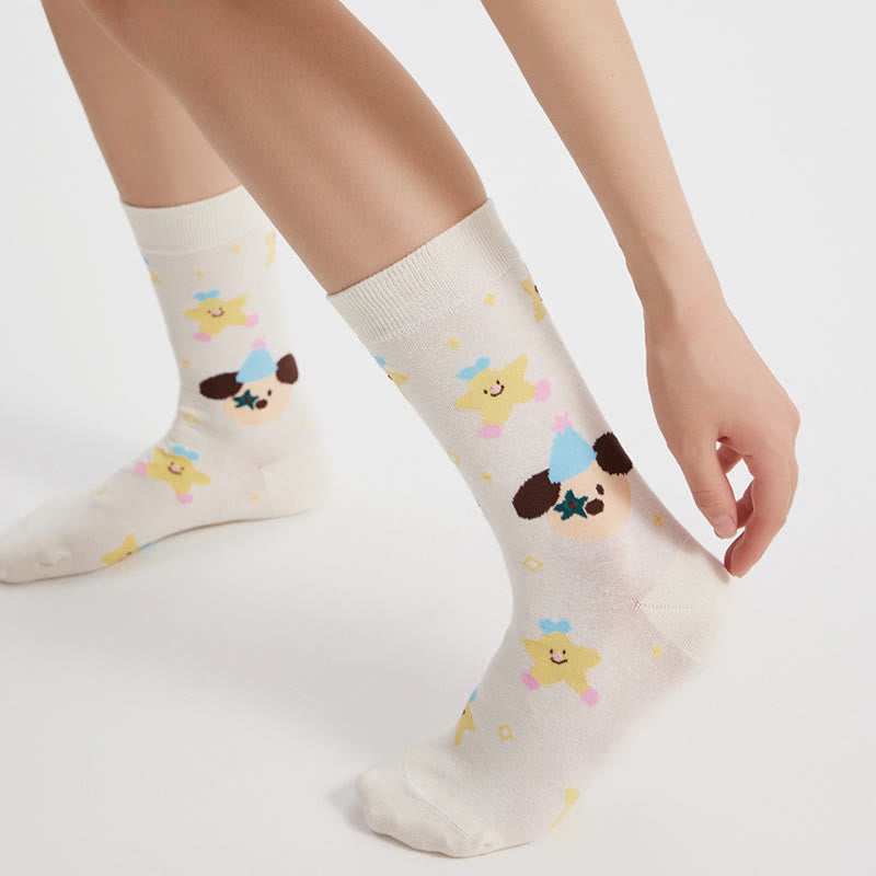 Chaussettes courtes à motif dessin animé (5 paires) - image 2