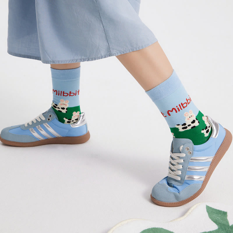 Chaussettes courtes à motif dessin animé (5 paires) - image 7