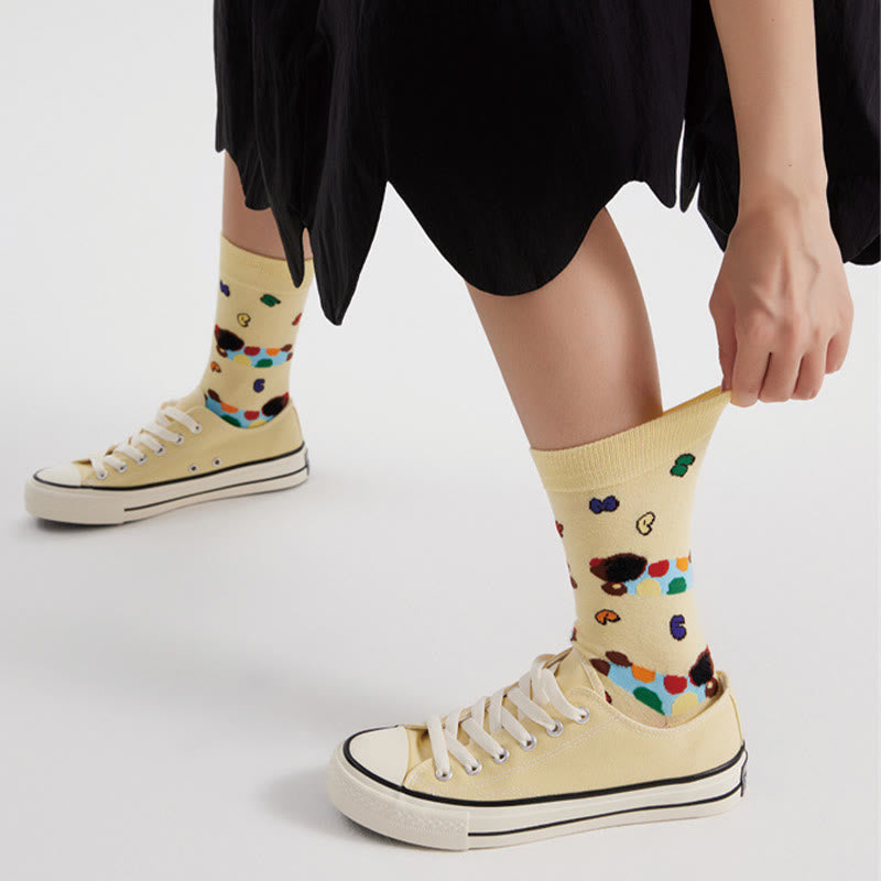 Chaussettes courtes à motif dessin animé (5 paires) - image 9