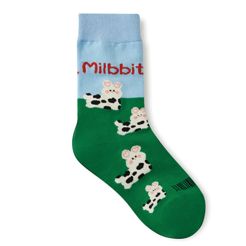 Chaussettes courtes à motif dessin animé (5 paires) - image 14