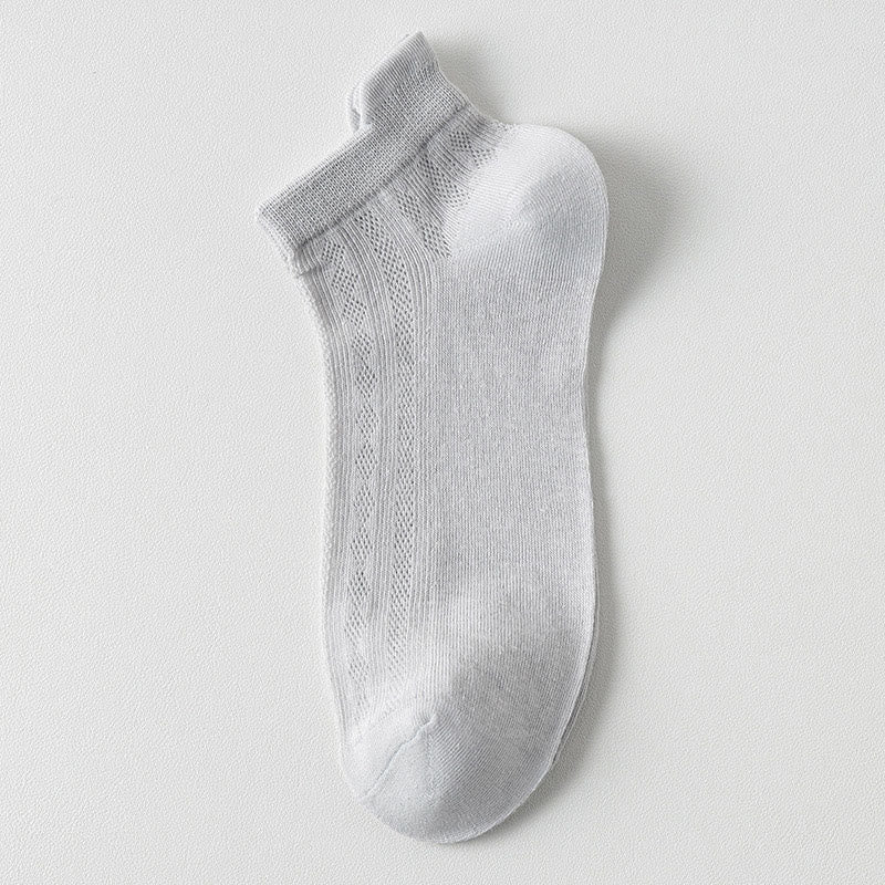 Chaussettes hautes élastiques couleur bonbon (9 paires)