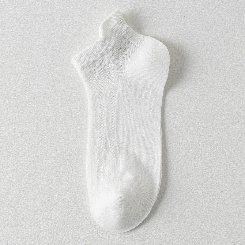 Chaussettes hautes élastiques couleur bonbon (9 paires)
