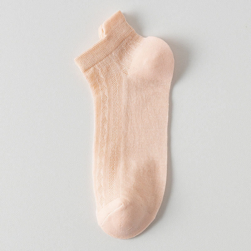 Chaussettes hautes élastiques couleur bonbon (9 paires)