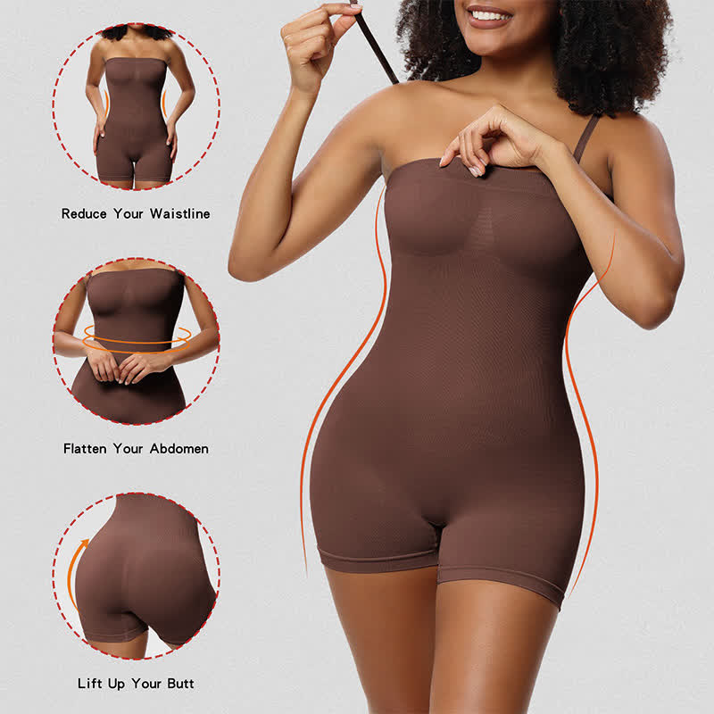 Body gainant à bretelles amovibles