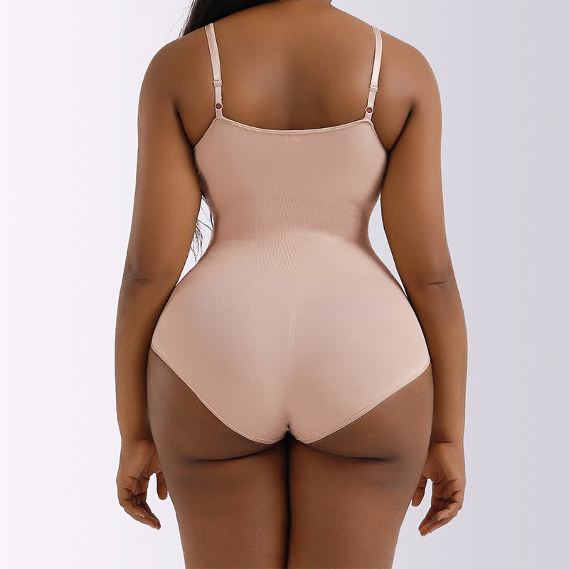 Body gainant sans coutures grande taille, une pièce, rehausseur de hanches