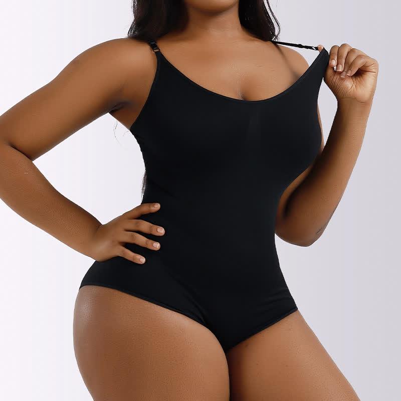 Body gainant sans coutures grande taille, une pièce, rehausseur de hanches