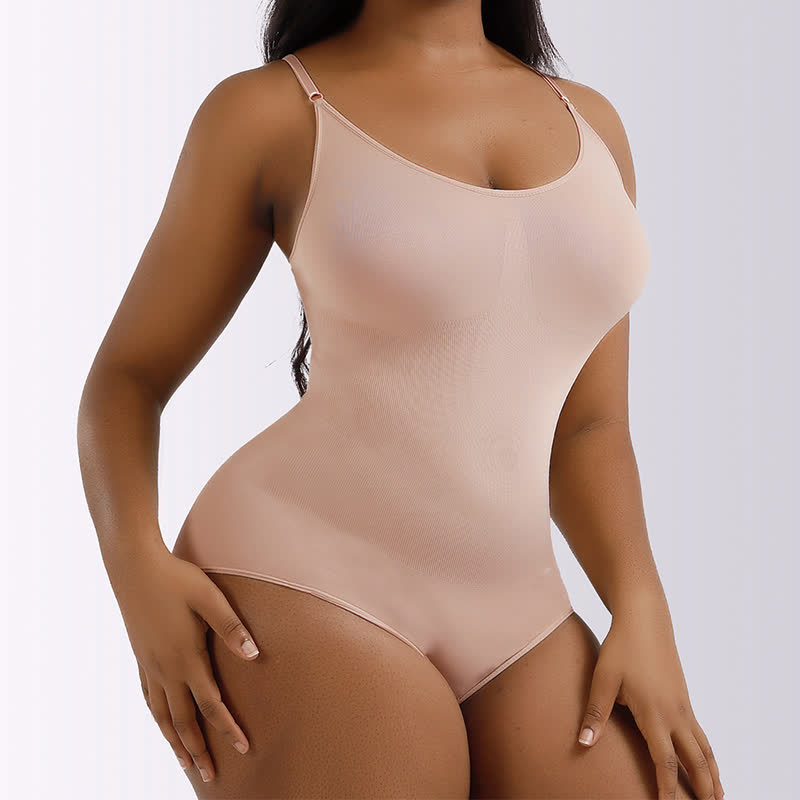 Body gainant sans coutures grande taille, une pièce, rehausseur de hanches