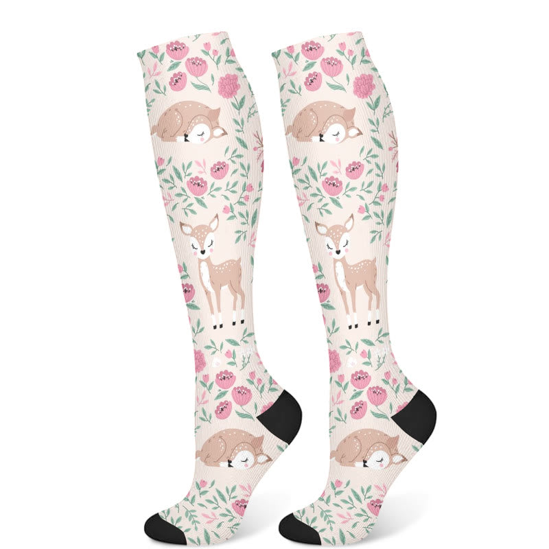 Chaussettes de compression Squirrel Fawn (3 paires) - Rose (1 paire) - S/M - image 7