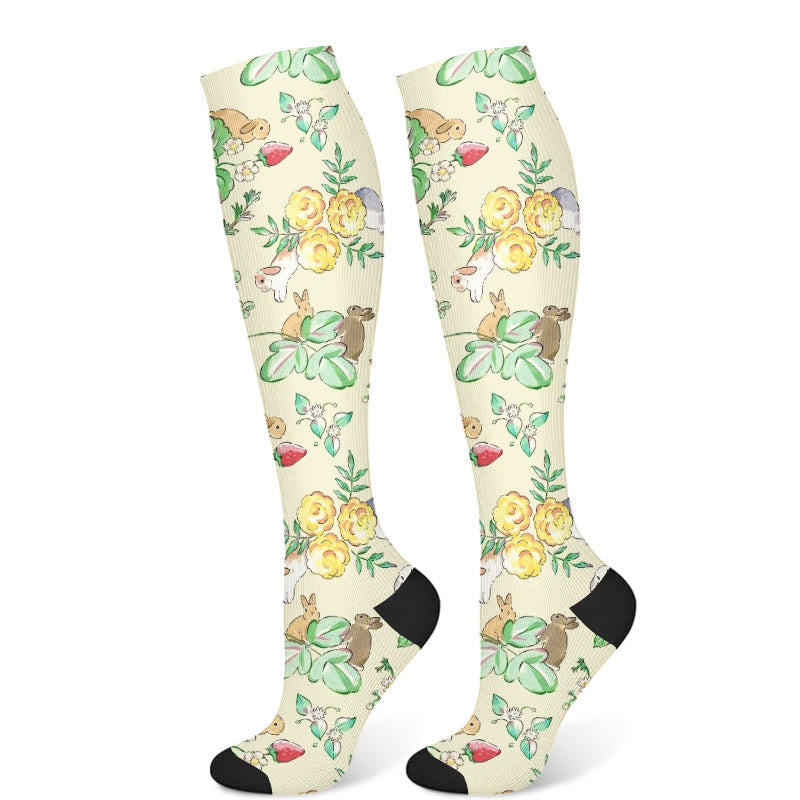 Chaussettes de compression Squirrel Fawn (3 paires) - Vert (1 paire) - S/M - image 5