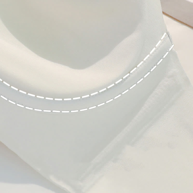 Soutien-gorge respirant sans armatures à blocs de couleurs grande taille