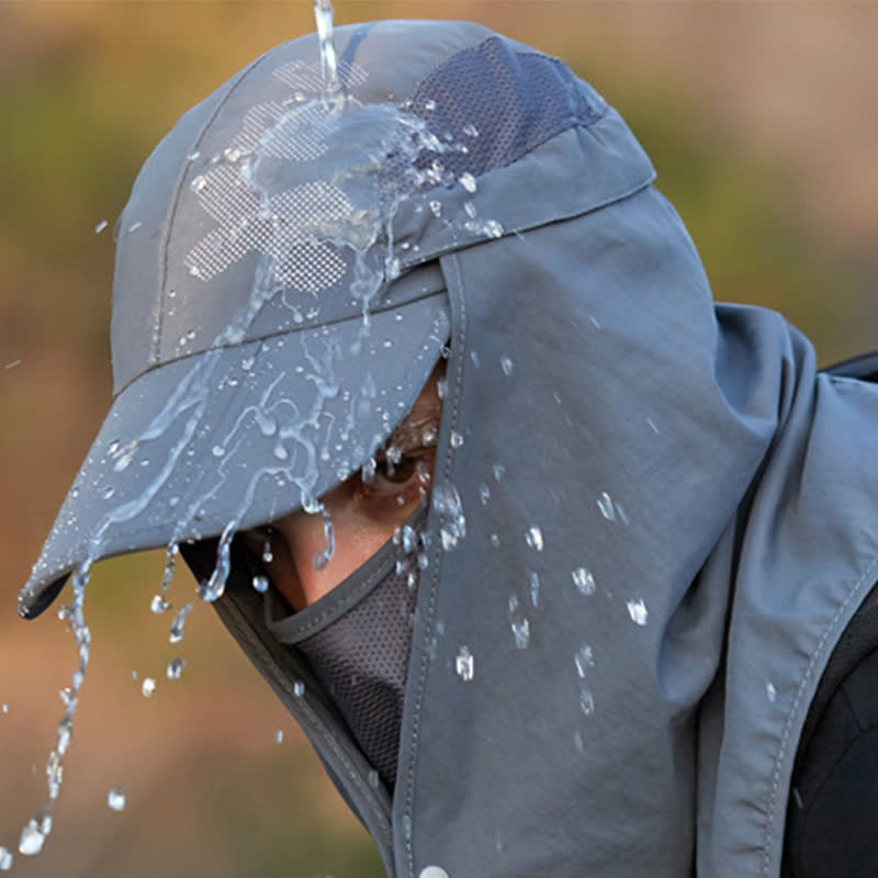 Casquette de baseball imperméable multifonctionnelle pour l'extérieur