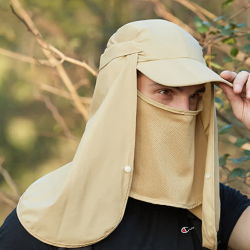 Casquette de baseball imperméable multifonctionnelle pour l'extérieur