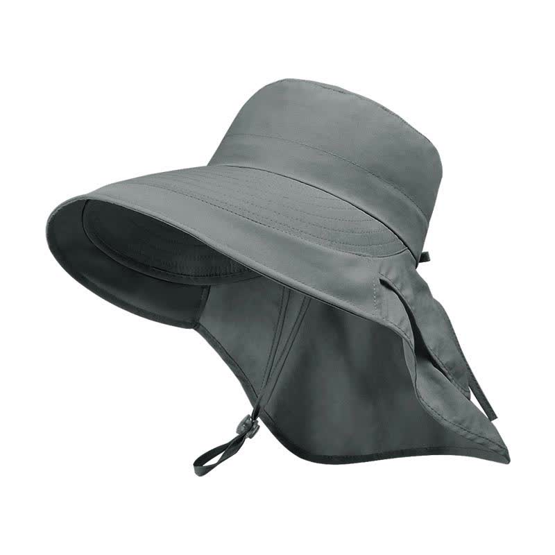 Chapeau bob à large bord pour randonnée en plein air - Gris foncé - Taille unique - image 26