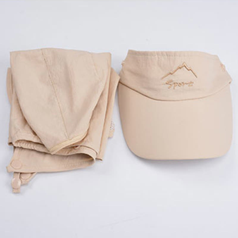 Casquette de baseball multi-usages avec protection solaire pour l'extérieur