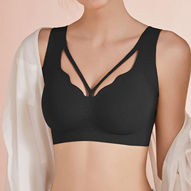 Soutien-gorge fin sans armatures à la mode