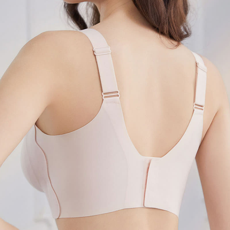 Soutien-gorge d'allaitement léger et uni sans armatures