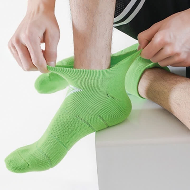 Chaussettes de compression de sport à motif triangulaire (6 paires)