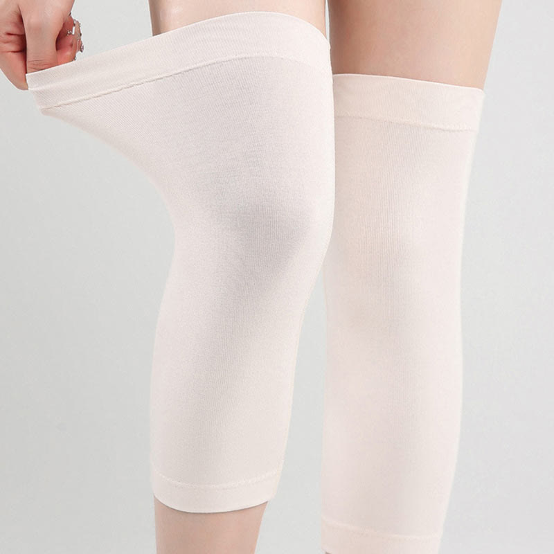 Genouillères et protège-jambes en silicone fin et antidérapant