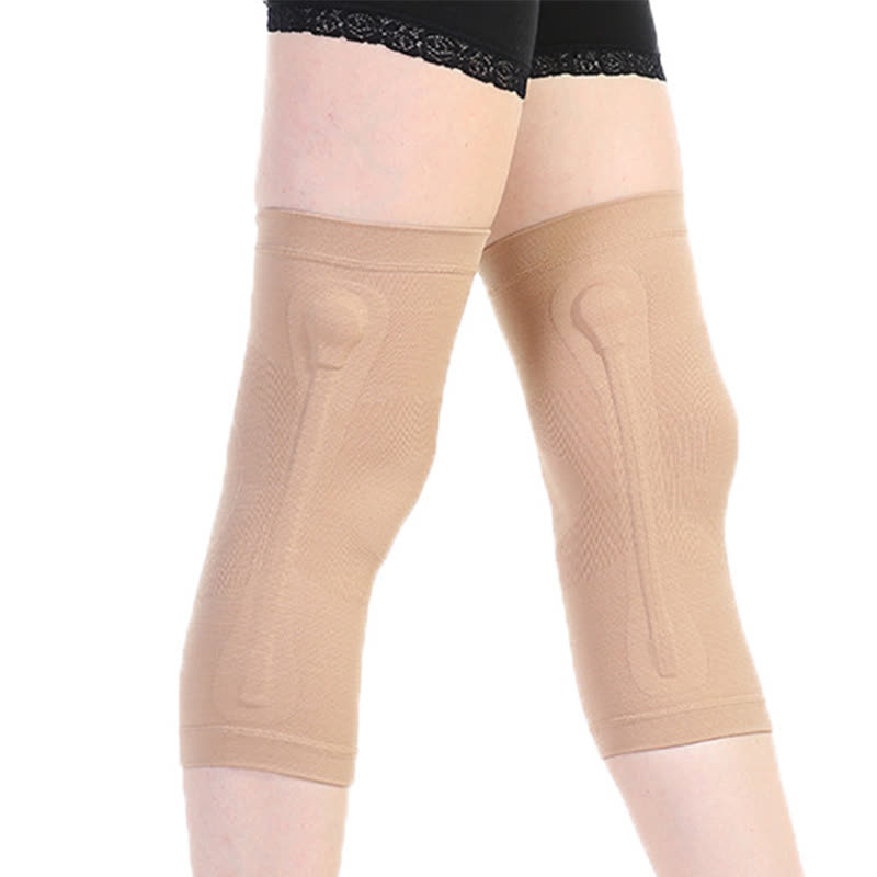 Genouillères à ressort extensibles pour sports