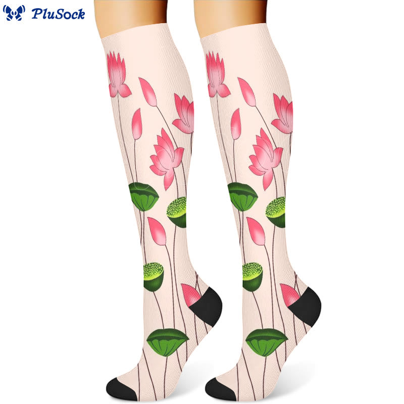 Chaussettes de compression Lotus (3 paires) - image 4