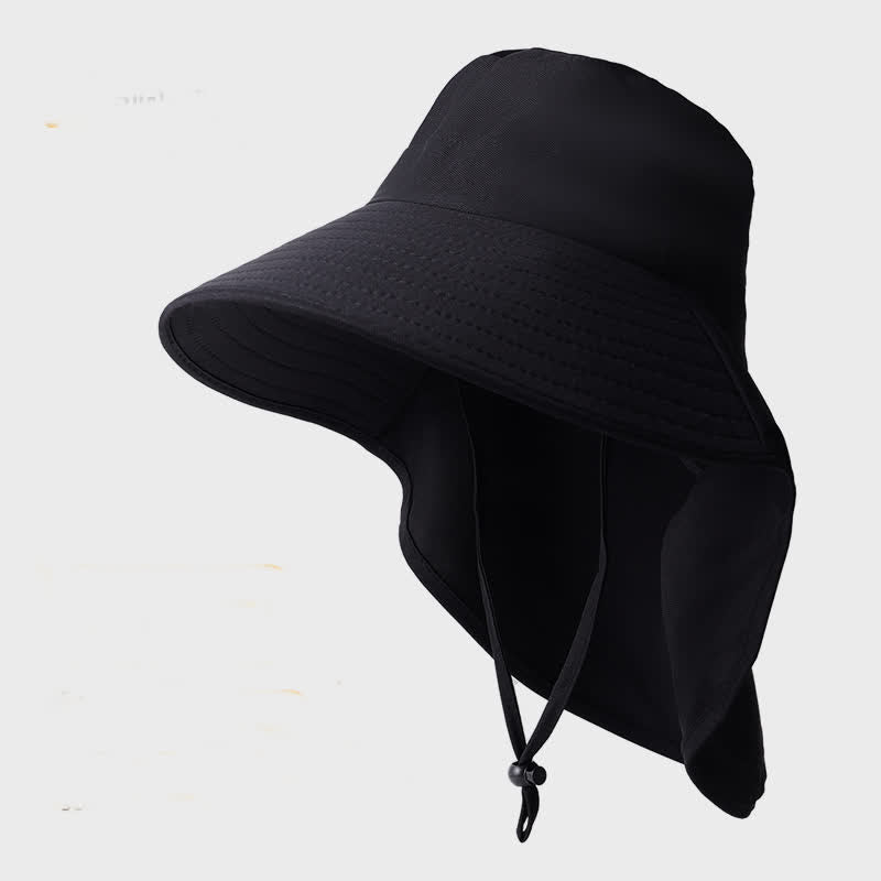 Chapeau bob imperméable à séchage rapide pour l'extérieur - Noir - Taille unique - image 8