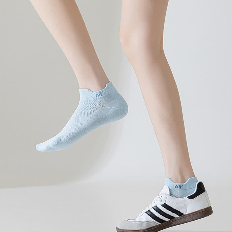 Chaussettes fines en coton absorbant la transpiration et respirantes (6 paires)