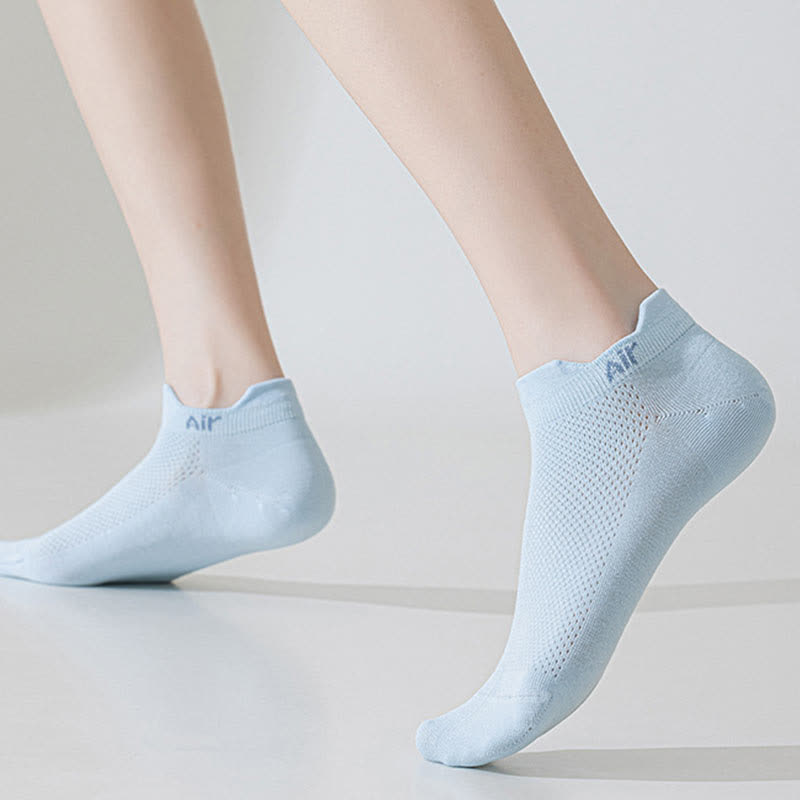 Chaussettes fines en coton absorbant la transpiration et respirantes (6 paires)