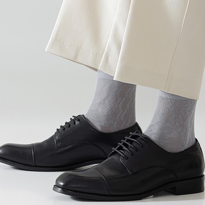 Chaussettes courtes en maille fine et respirante, sensation de fraîcheur (5 paires)