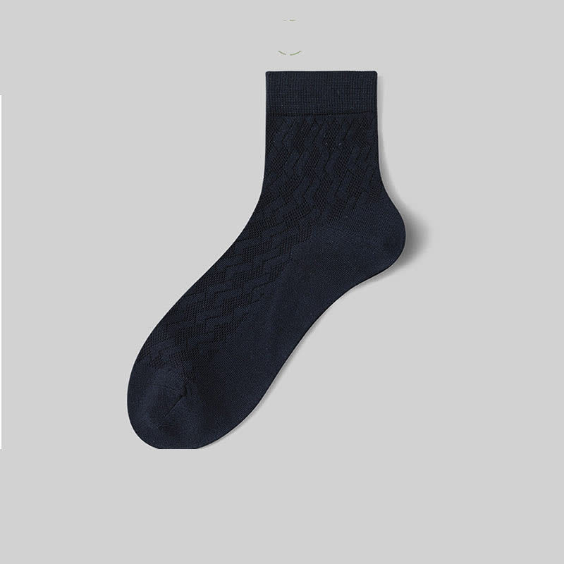 Chaussettes courtes en maille fine et respirante, sensation de fraîcheur (5 paires)