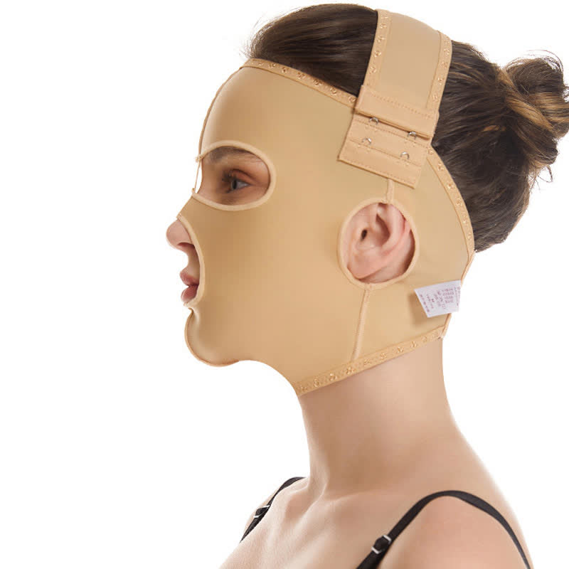 Casque de compression faciale post-opératoire