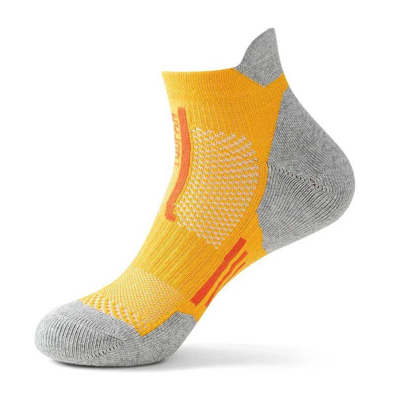 Chaussettes de compression sport à blocs de couleurs (5 paires)