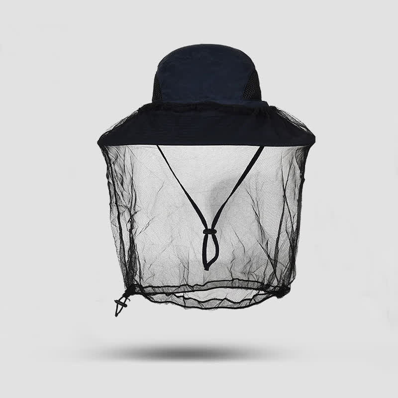 Chapeau bob anti-moustiques et protection solaire d'extérieur